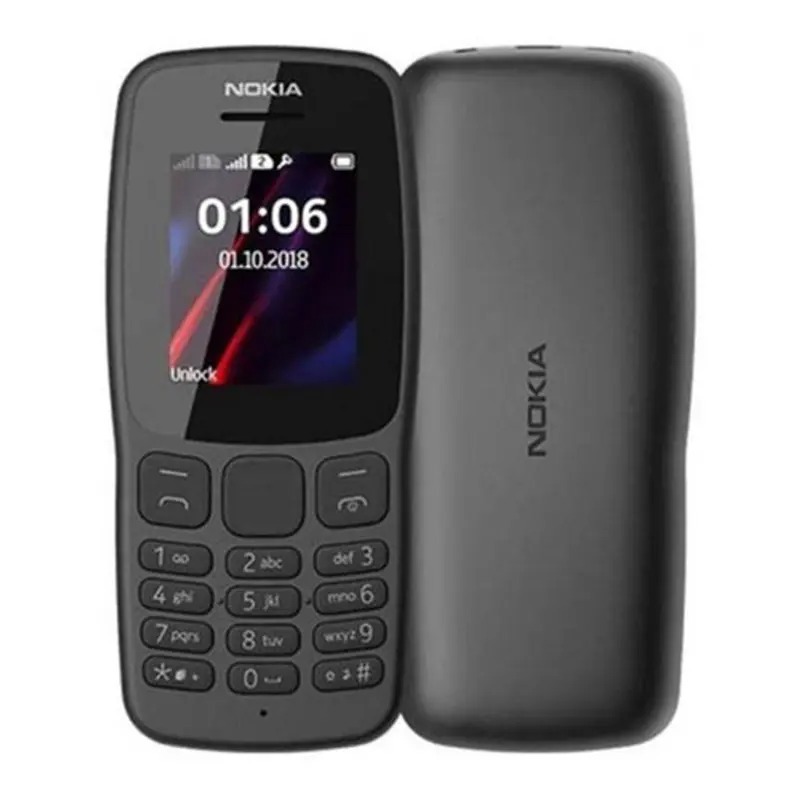 Celular Nokia 106 Simples Para Idoso 2 Chip Bom Sinal 3G