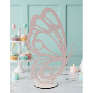 Kit 10 Unidades Enfeite De Mesa Borboleta Para Festa MDF Lançamento em Oferta na Shopee