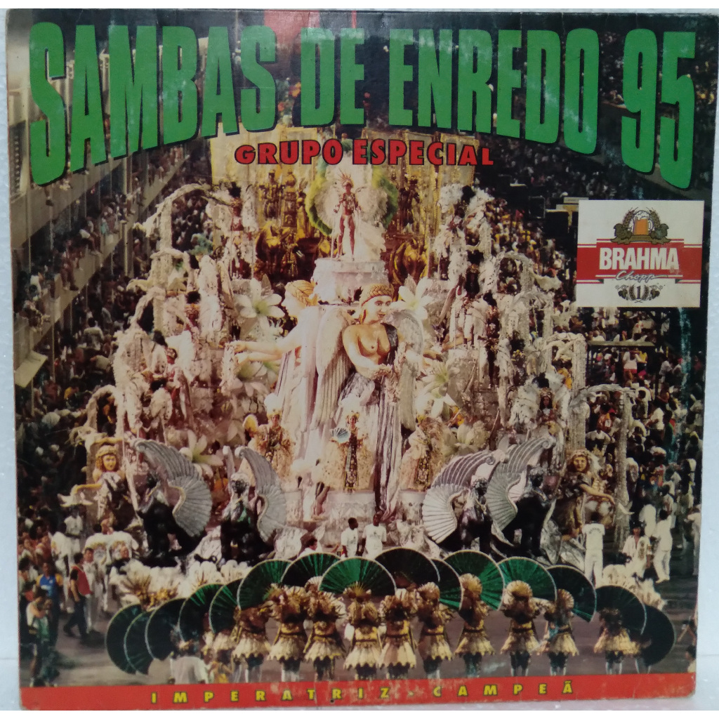 Lp - Sambas Enredo Carnaval 1995 (Imperatriz Campeão) - c/enc - 1994