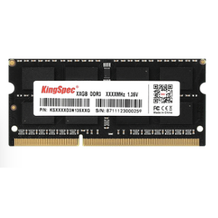 MEMORIA RAM KINGSPEC 8GB DDR3 1600MHZ - NOTEBOOK