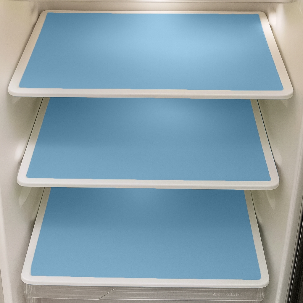 Kit Com 3 Toalhas De Geladeira Em Pvc Impermeavel 46x32 Cm