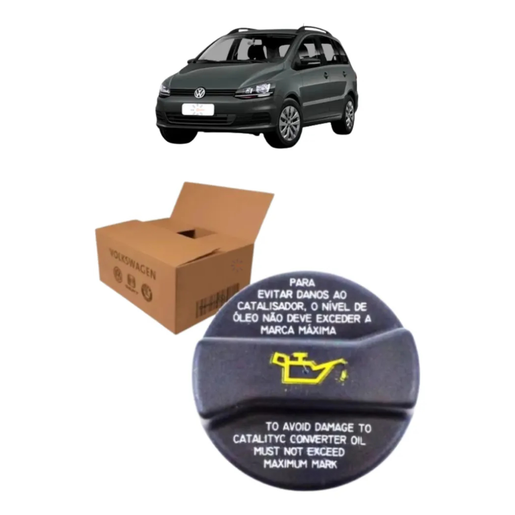 Tampa Óleo Motor Ap Gol G5 Saveiro Voyage Fox VolksWagen