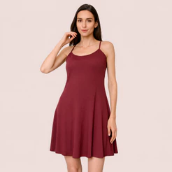 Vestido de alcinha soltinho tamanhos menores