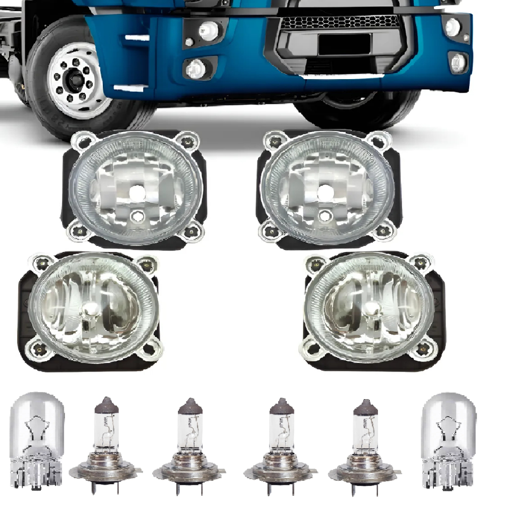Kit Farol Alto Baixo Ford Cargo 1317 1517 2429 de 2011 a 2020 em Oferta na Shopee