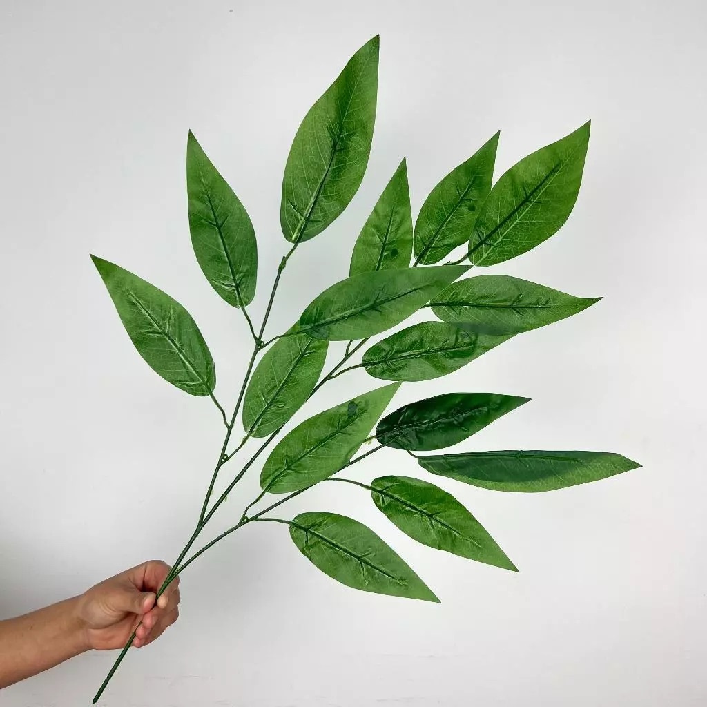 Kit 10 a 40 Folhagem Artificial Verde 70cm Jardim Vertical Decoração - BH802327