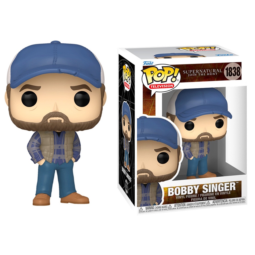 Funko Pop! Supernatural Bobby Singer 1838