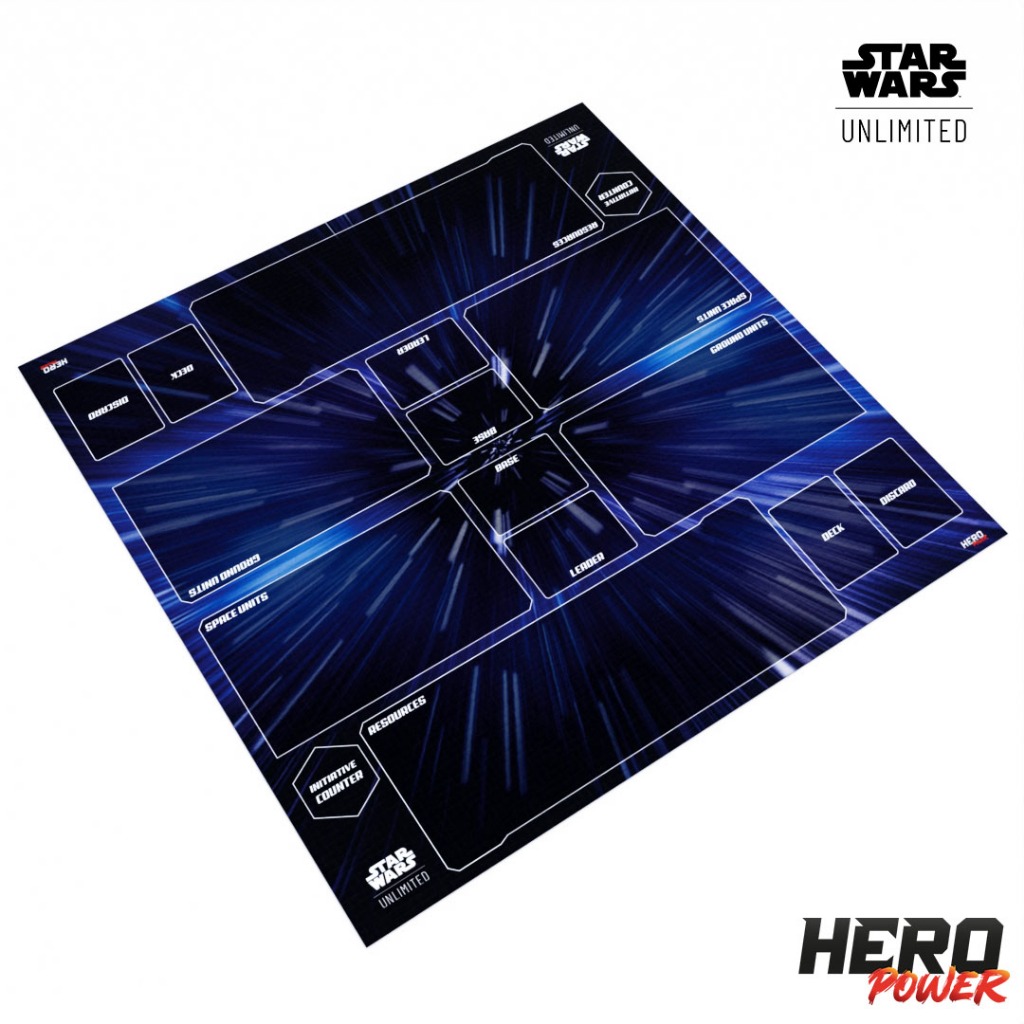 Playmat Star Wars: Unlimited TCG - Duplo | Lona Vinil 60x60cm | Jogo de Cartas