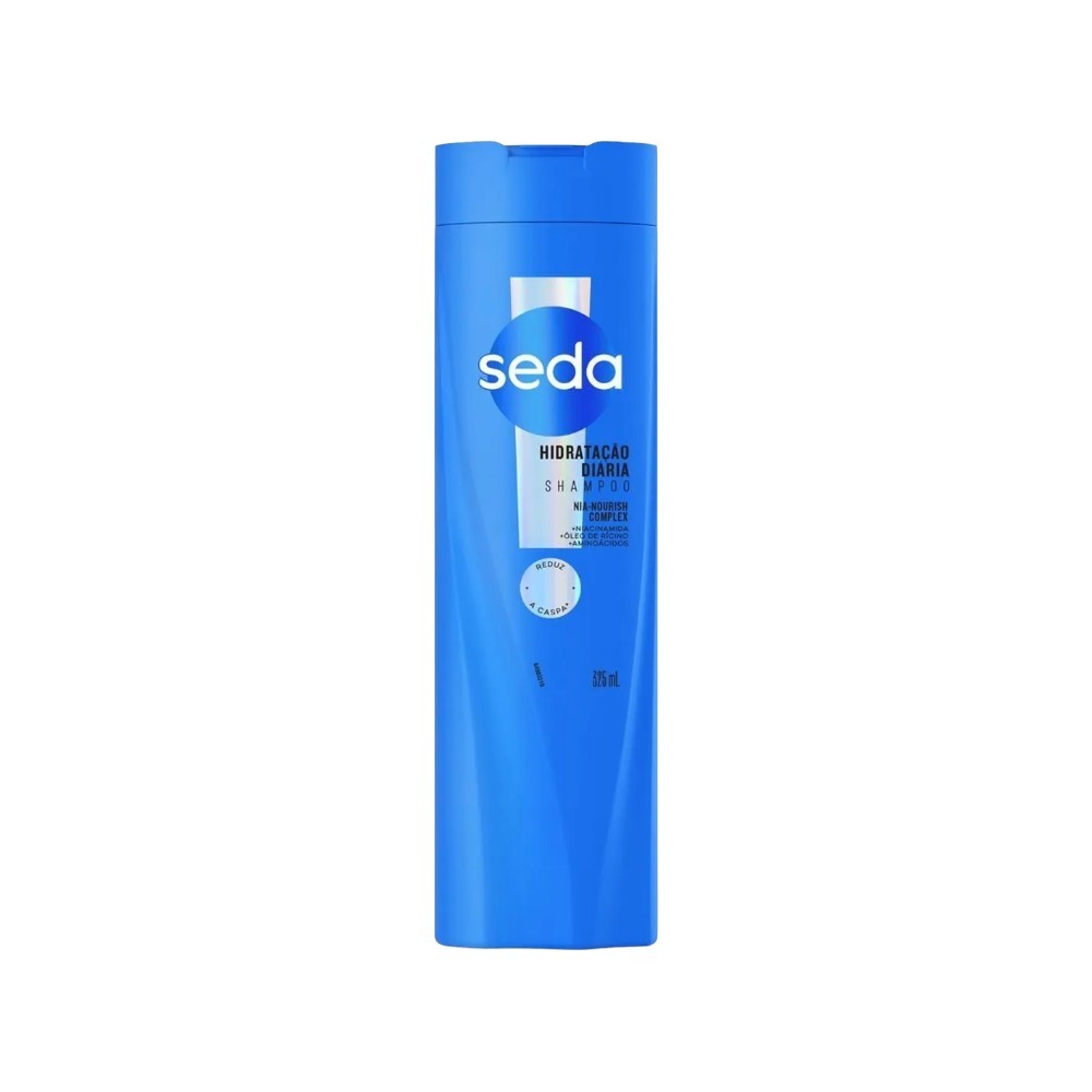 Shampoo Anticaspa Seda Hidratação Diária 325ml em Oferta na Shopee