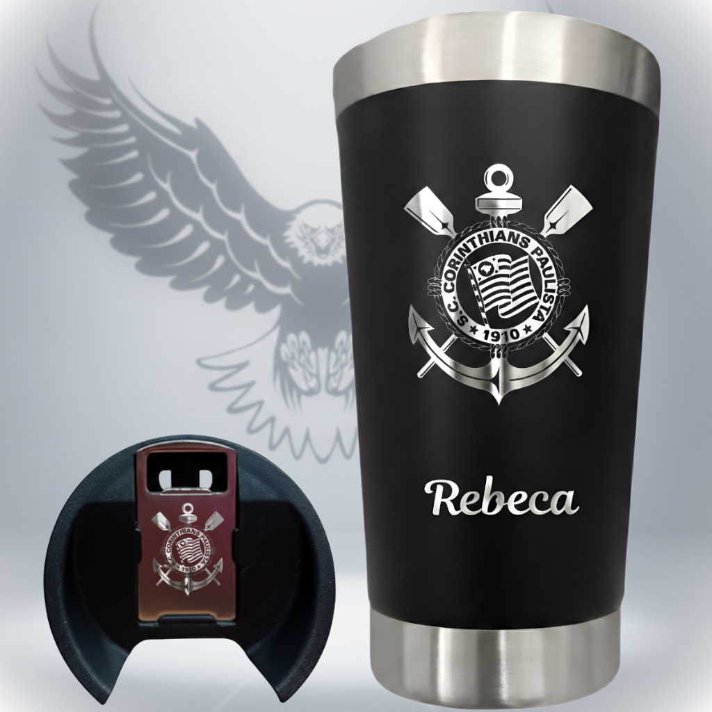 Copo Térmico Preto Personalizado: Onde Comprar | BuscaProdutos