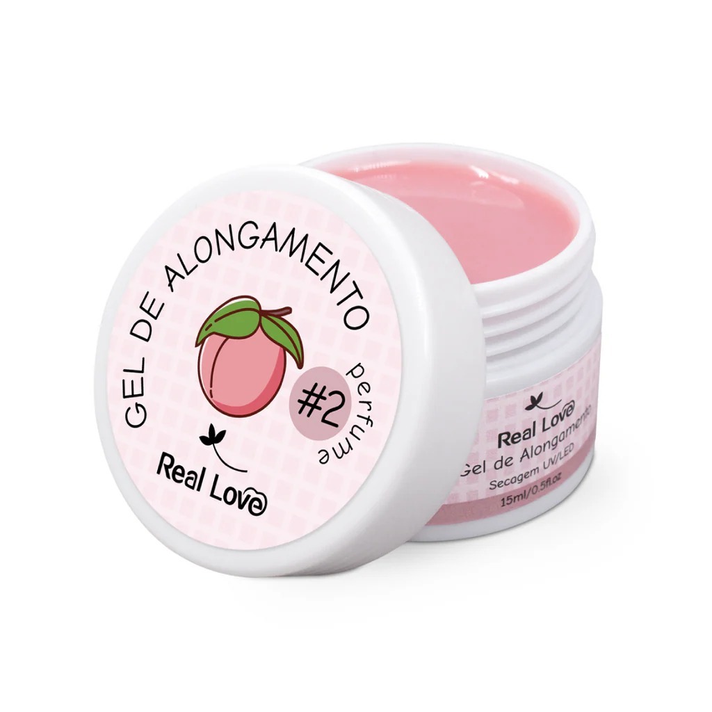 Gel de Alongamento Real Love 15ml – Com Aromatizante