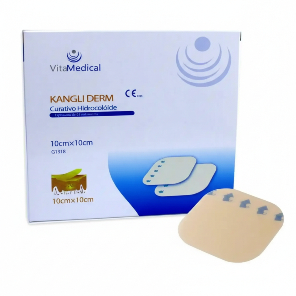 Curativo Hidrocolóide Fino 10x10 Cm  - Vitamedical 10 unidades