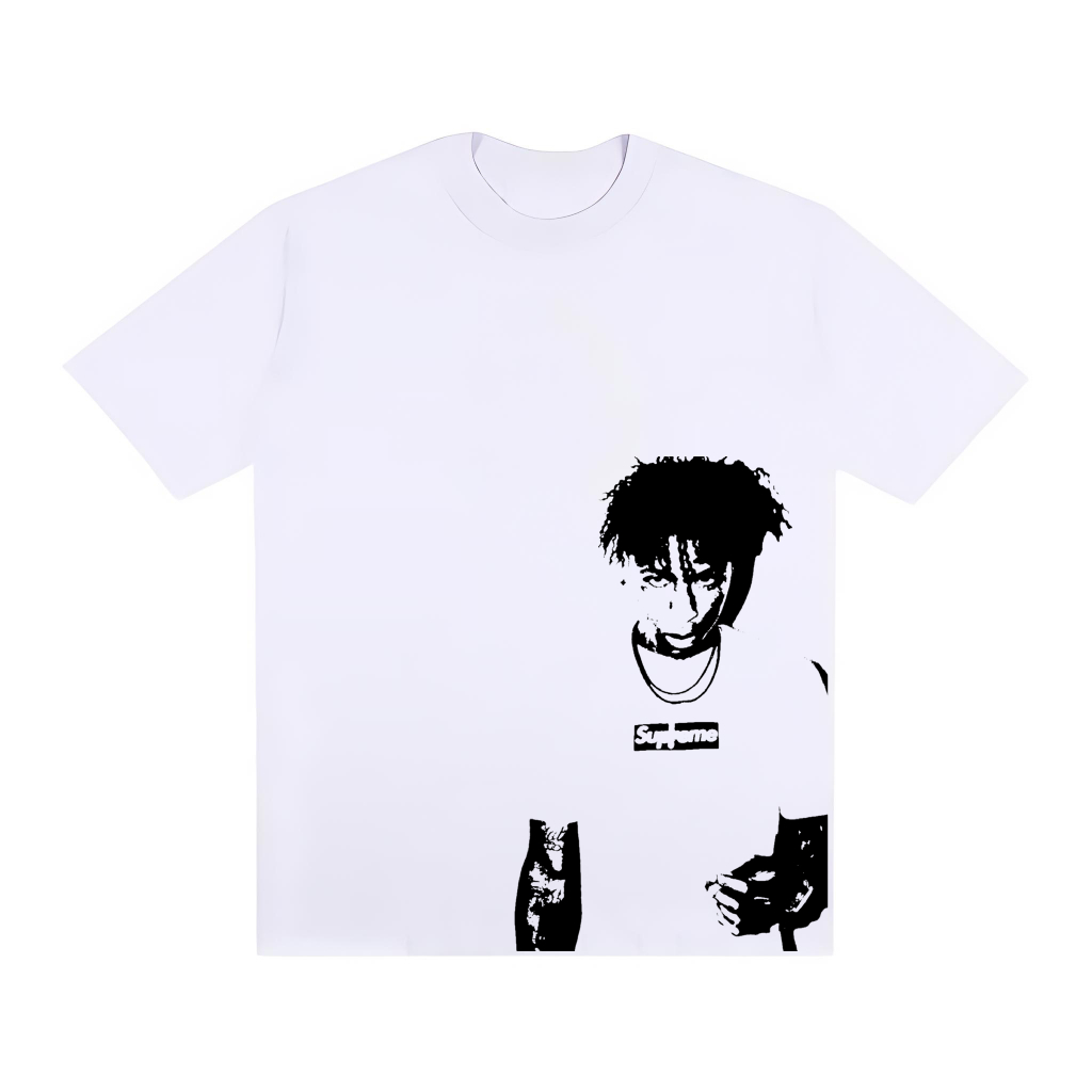 Camiseta Streetwear Oversized Over NBA Youngboy YB Never Broke Again Rapper Rap Trapper Trap Hip Hop Gangster Gang Y2K