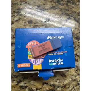 Borracha Mercur Prima – 40 unidades | Borracha Natural | Bicolor em Oferta na Shopee