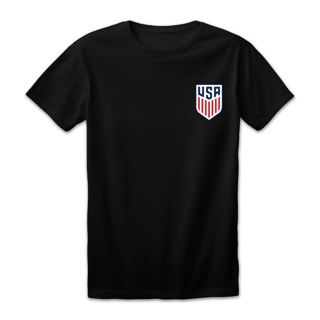 Camiseta Unissex Estampa Estados Unidos Copa Do Mundo 2026 Futebol Algodão Conforto Edição Limitada