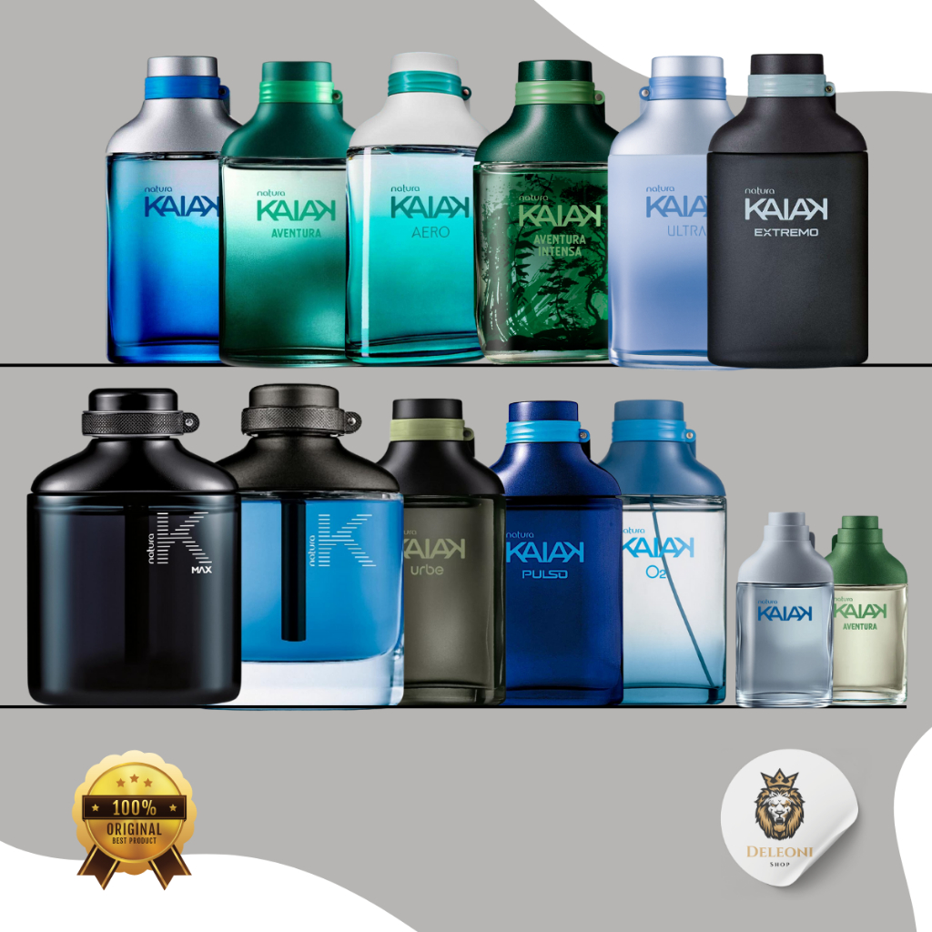 Natura Kaiak Masculino Desodorante Colônia Original – Escolha a Fragrância