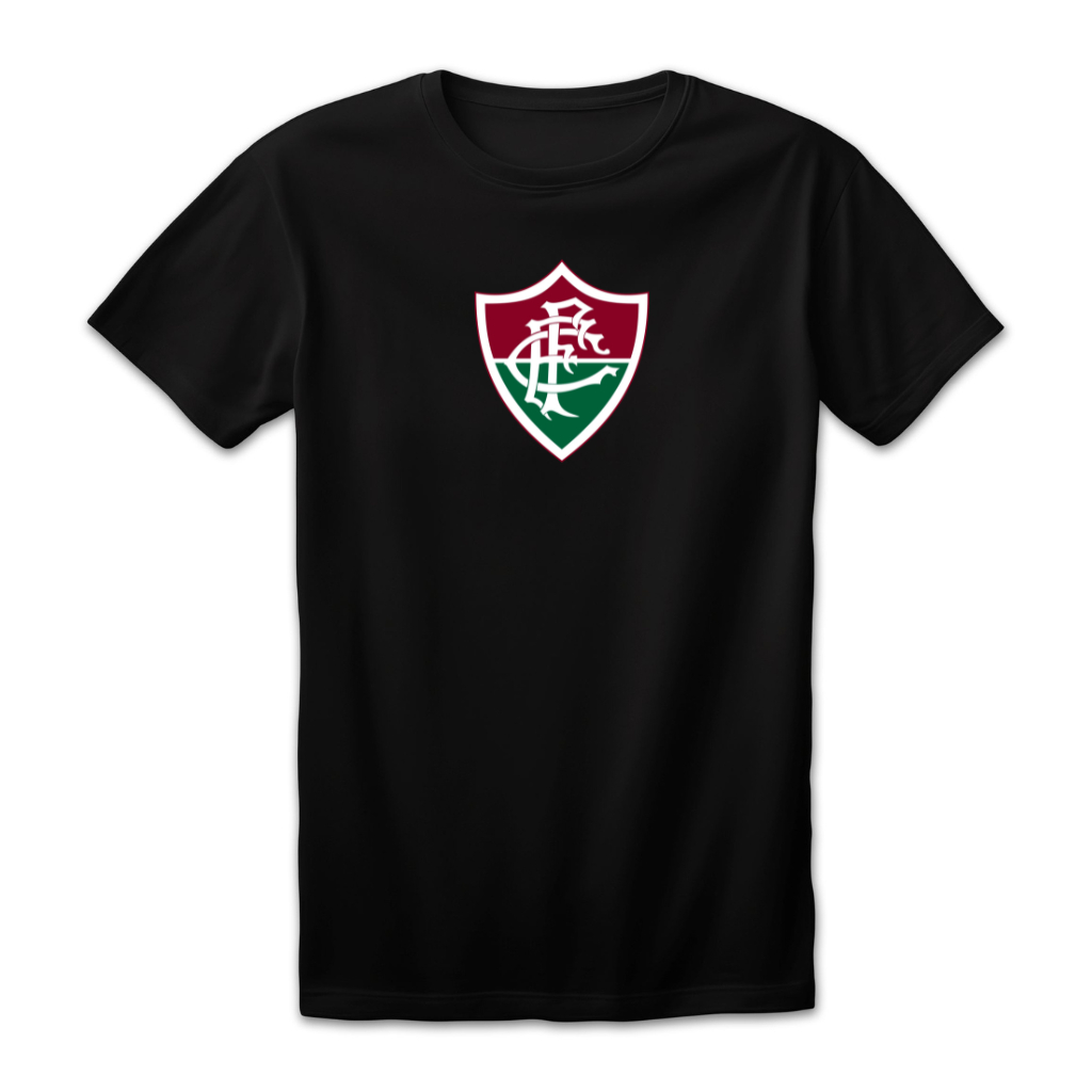 Camiseta Unissex Estampa FLUMINENSE Futebol Algodão Conforto Edição Limitada Verão Dia Promoção