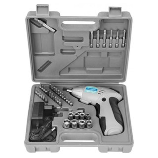 Kit parafusadeira Tramontina 46 peças 3,6V