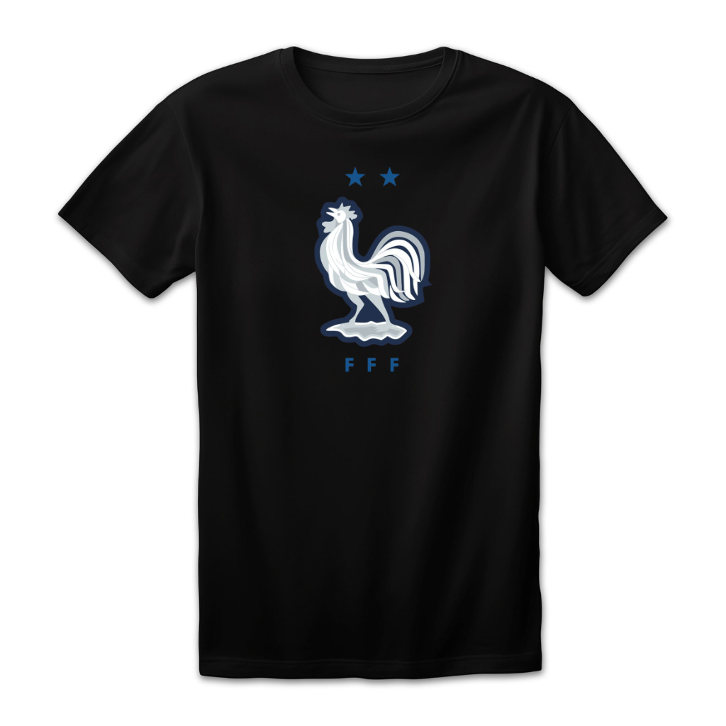 Camiseta Unissex Estampa França Copa Do Mundo 2026 Futebol Algodão Conforto Edição Limitada Verão