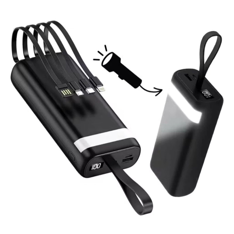 Carregador Portátil PowerBank A'Gold 20000mah BTE-05E todas as entradas Turbo Preto
