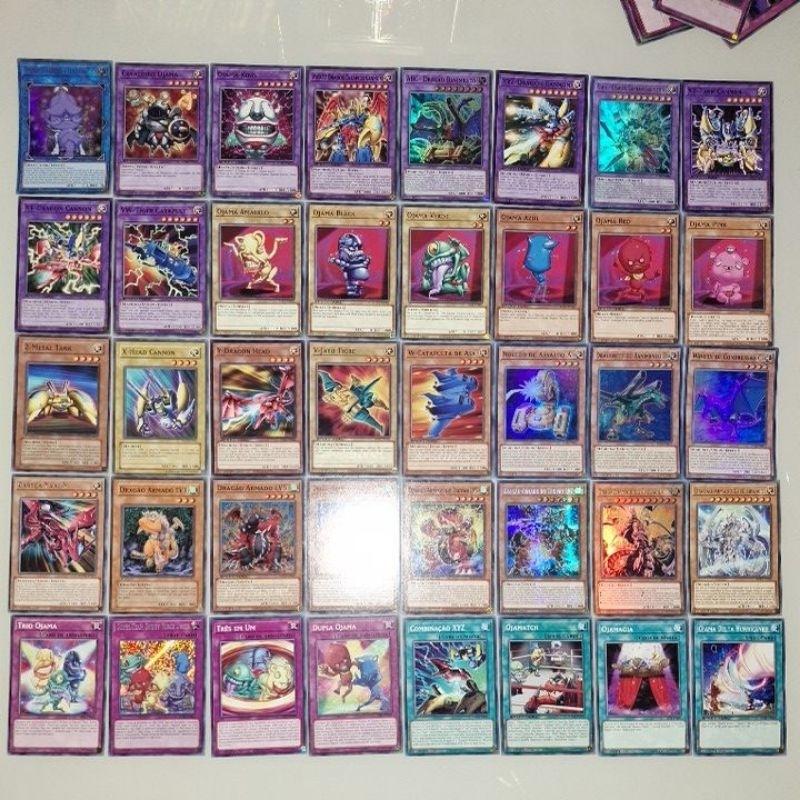 Set Monstros VWXYZ, Ojamas e Dragão Armado - Seto Kaiba / Chazz Princenton - Yugioh / Yu-Gi-Oh