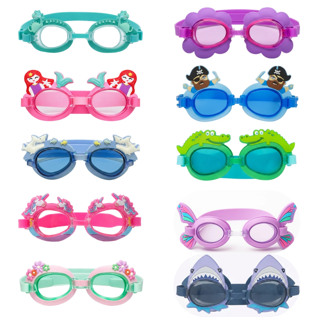 Oculos De Natação Piscina Infantil Em Silicone