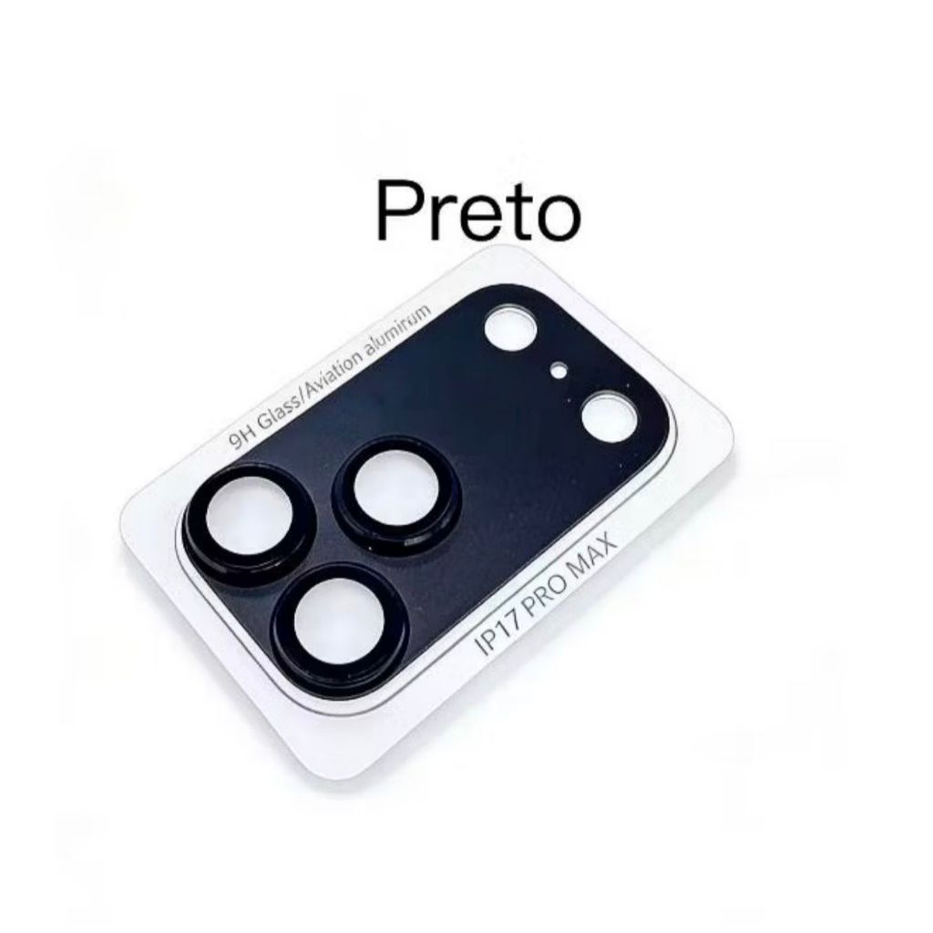 Armadura de Metal lente filme fosco câmera adequada para iPhone 17/17 ari/17 pro/17 pro max película protetora de vidro