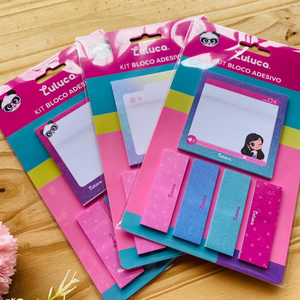 Kit Bloco Adesivo Luluca Sky Paper em Oferta na Shopee