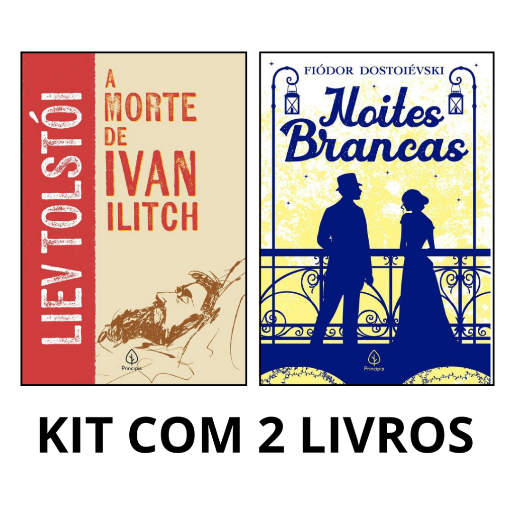 Kit com 2 Livros | A Morte de Ivan Ilitch e Noites Brancas em Oferta na Shopee