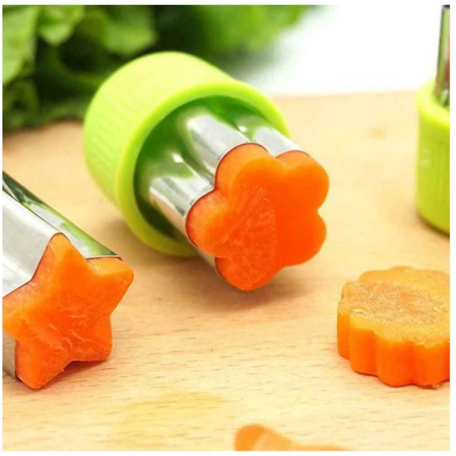 Cortadores de Frutas Massas e Vegetais 9 Peças Formatos Divertidos Aço Inox em Oferta na Shopee