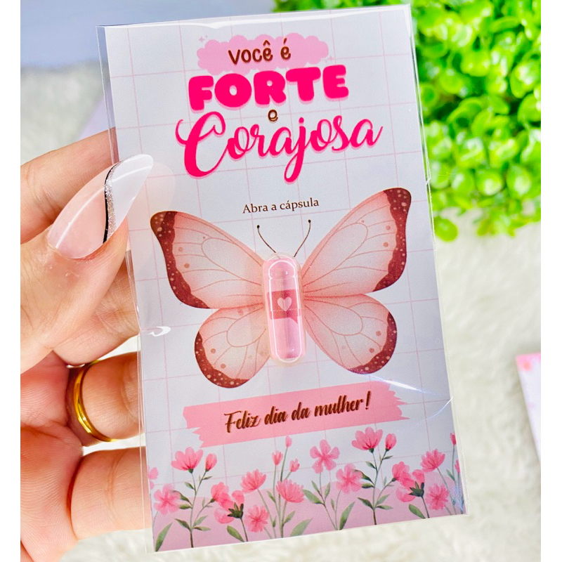 10/20/30 cápsulas de mensagem+embalagem dia da mulher autoestima amor próprio empoderamento mimo fofo clientes lojas em Oferta na Shopee