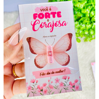 10/20/30 cápsulas de mensagem+embalagem dia da mulher autoestima amor próprio empoderamento mimo fofo clientes lojas em Oferta na Shopee
