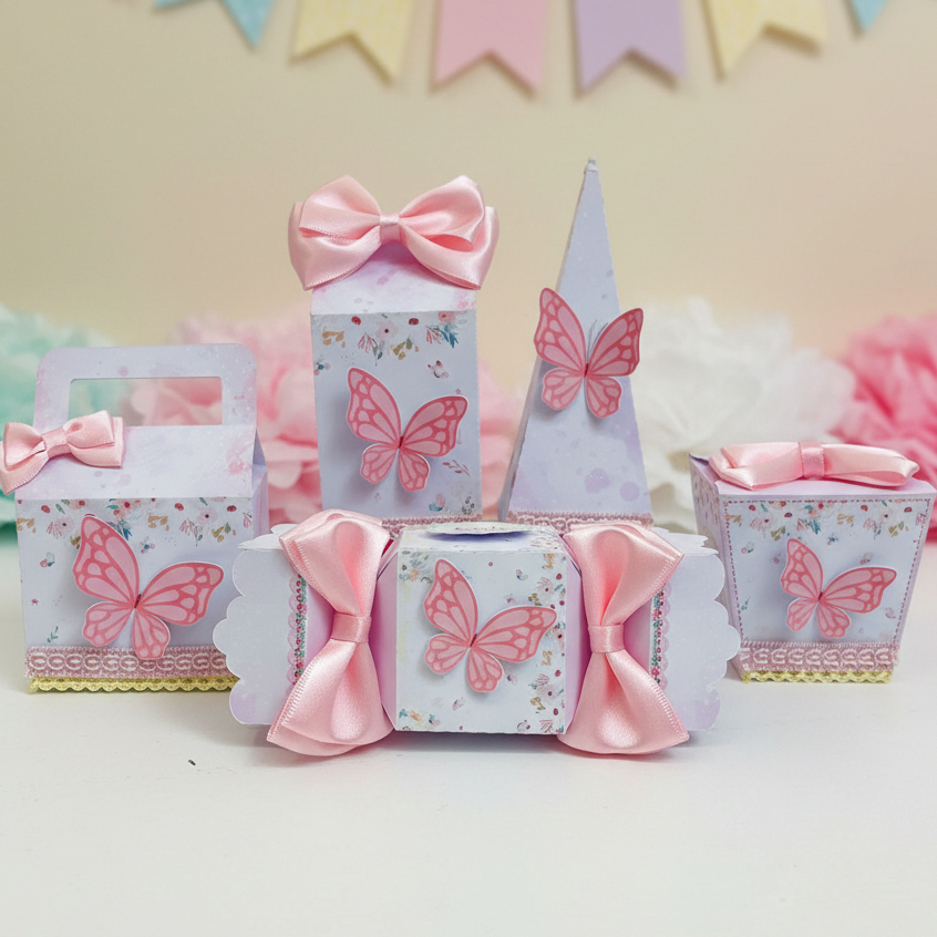 Personalizados Jardim Encantado | Jardim das Borboletas (PEGUE E MONTE) | Kit Festa Personalizadas Lembrancinhas e Mimos