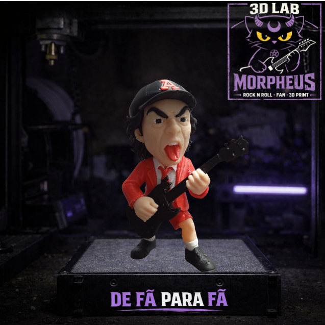 Morpheus PopCrafters 3D Angus Boneco Colecionável Decorativo Impressão 3D Premium