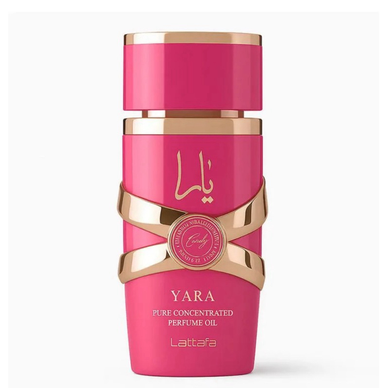 Perfume Arabe Lattafa Yara Candy Pure Concentrated Perfume Oil - Perfume Feminino 100ml