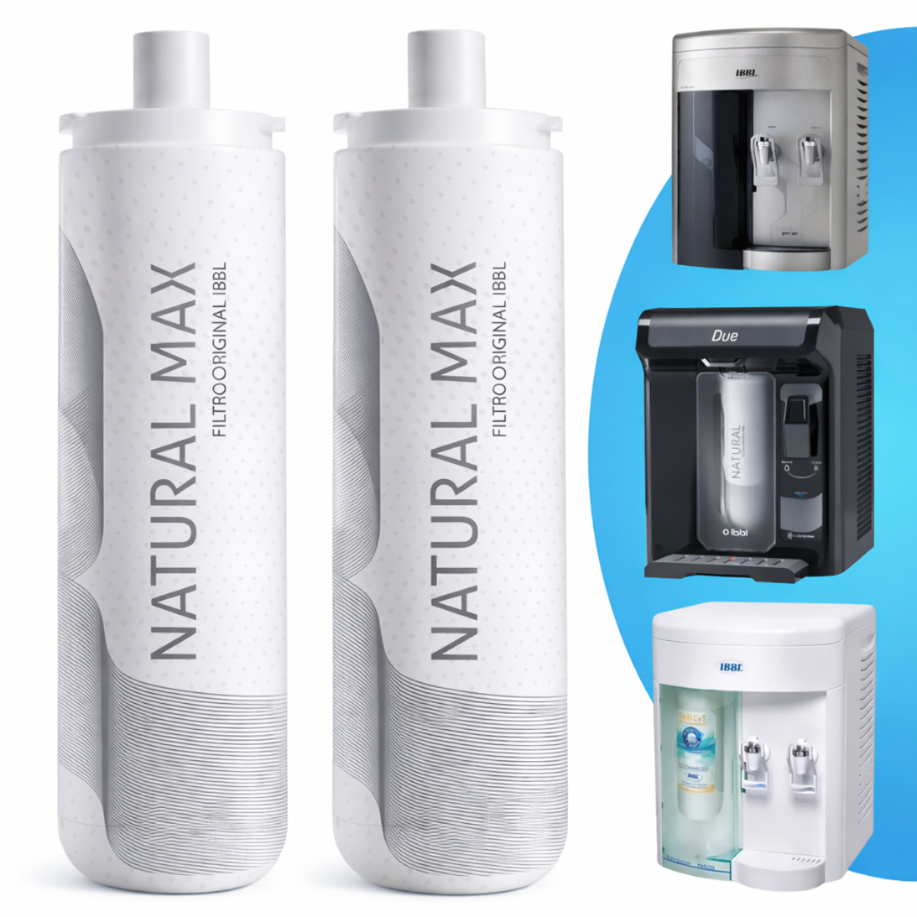 Kit Com 2 Refil C+3 Filtro Para Purificador De Água Ibbl Fr600