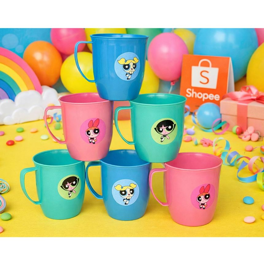 Kit 30 Canecas Plástico 300ml Escolar Merenda Festas Lembrancinhas Aniversários Dia Das Maes e Pascoa em Oferta na Shopee