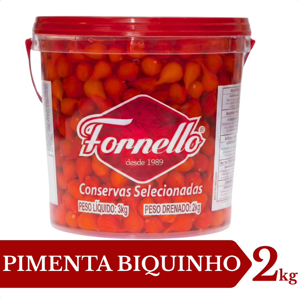 Balde Pimenta Biquinho - Comprar com Melhor Preço em Essenciais para Culinária