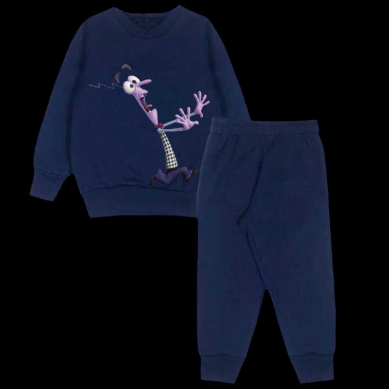 conjunto de moletom infantil personagens
