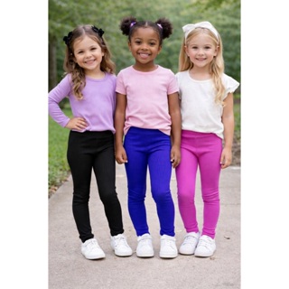 Calça Menina Canelada Infantil - Escola 4 ao 14 em Oferta na Shopee