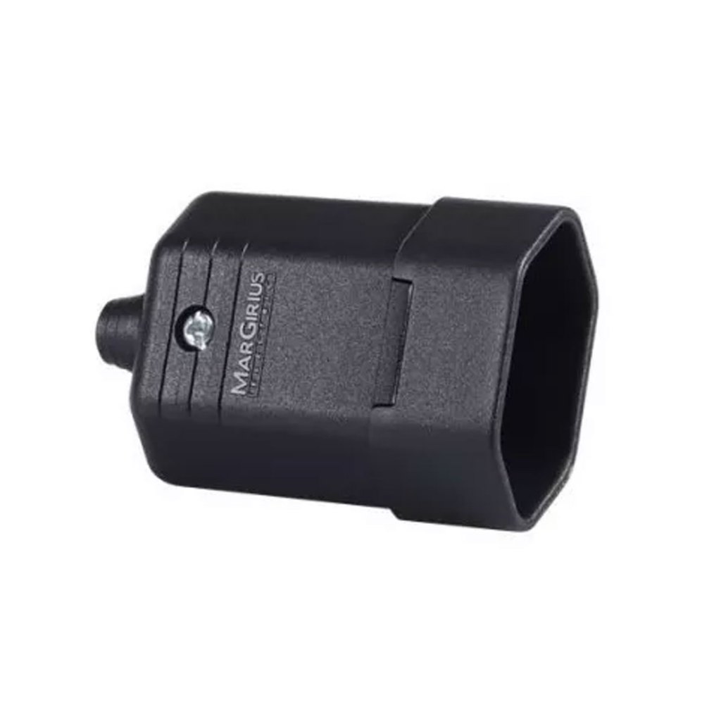 Tomada Desmontável 2P 10A Plug Macho e Fêmea Extensão Elétrica · foto 2