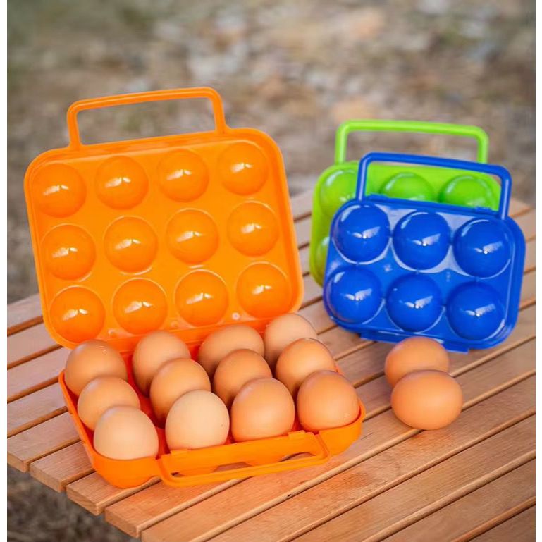ESTOJO PORTATIL PORTA OVOS 2/4/6/12 COMPARTIMENTOS em Oferta na Shopee