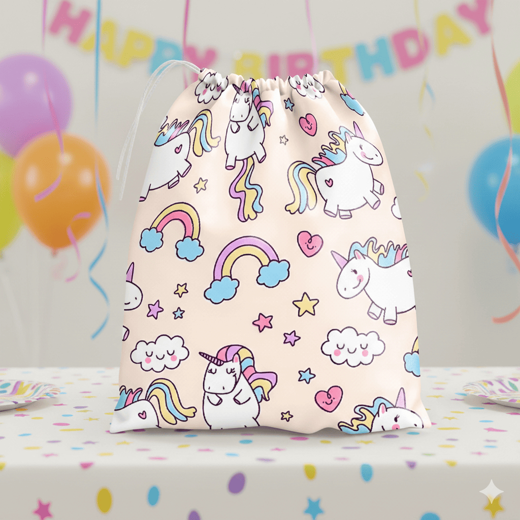 Saquinho Surpresa Tema Unicórnio 16x22 Encantado Colorido Lembrancinha para Festa Infantil Oferta em Oferta na Shopee