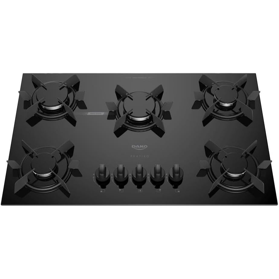 Cooktop Dako Pratiko 5 Bocas A Gás Acendimento Automático em Oferta na Shopee