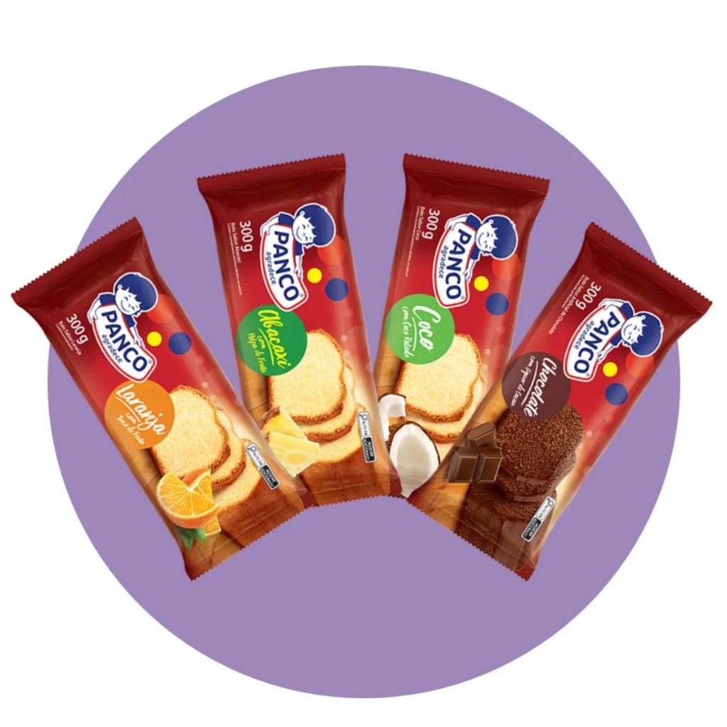 Bolo Panco 300g Sabor Caseiro em Oferta na Shopee