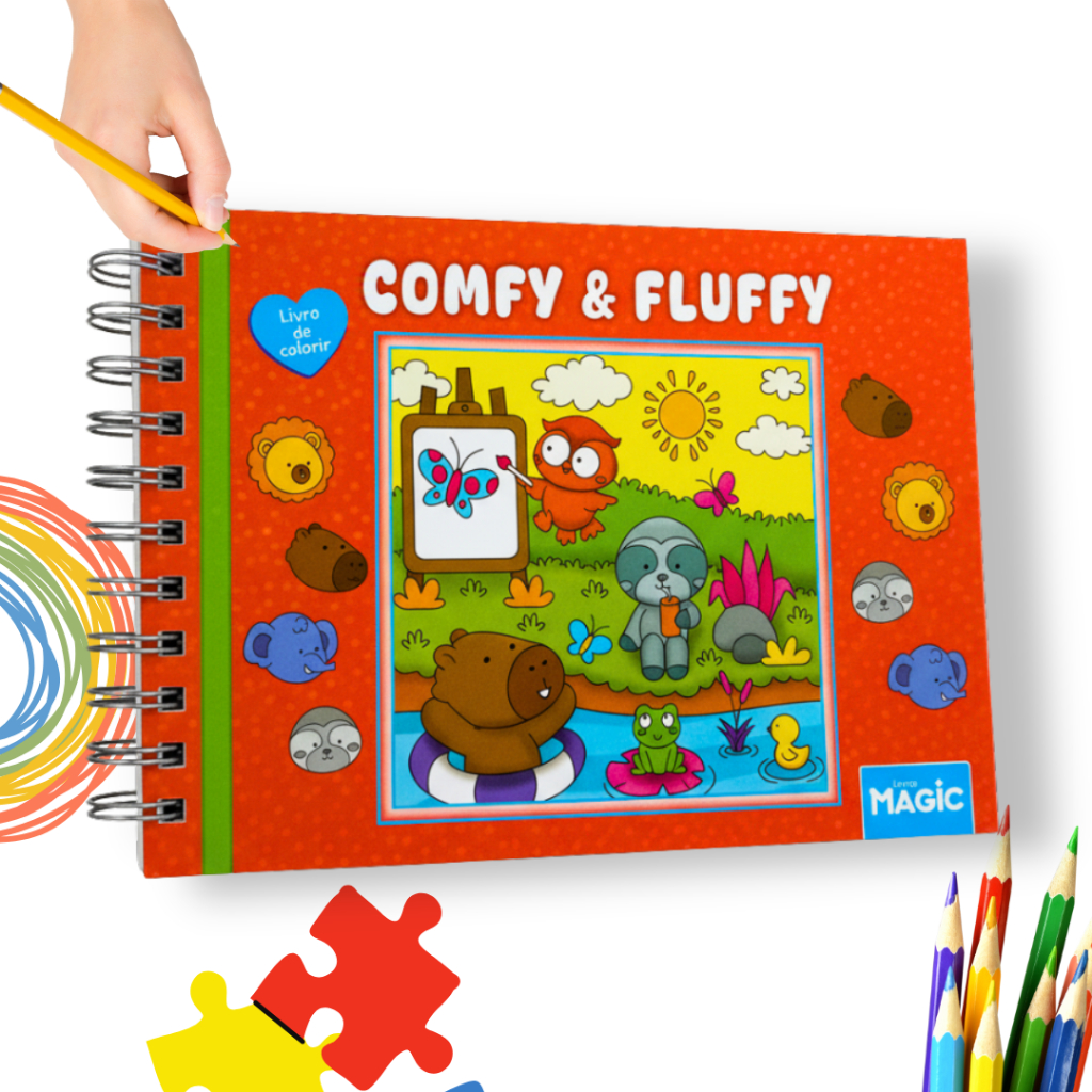 Kit 3 Livro ou 1 Unidade de Colorir Personagens Caderno Infantil Desenho