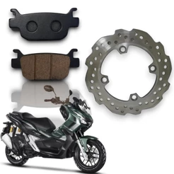 Disco De Freio Traseiro + Pastilha Honda Adv150 2021 Á 2024
