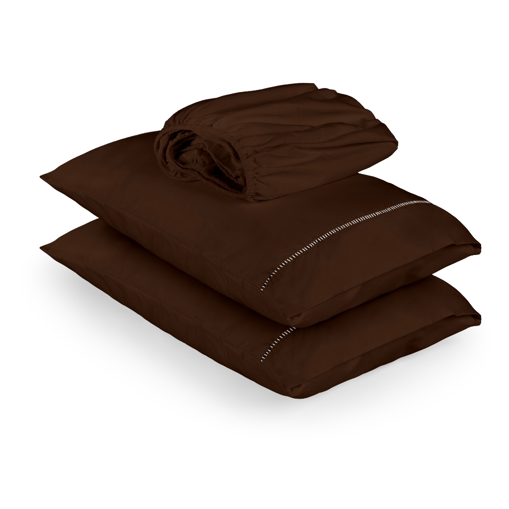 Roupa de Cama 400 Fios Hipercal Suave Hotel Ponto Palito Solteiro Casal Queen King 2 e 3 Peças — R$ 25,93 em Shopee, 38% OFF