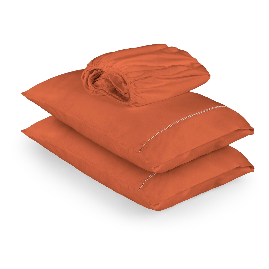 Lençol 400 Fios Extremo Conforto Suave Hotel Ponto Palito Solteiro Casal Queen King 02 e 03 Peças em Oferta na Shopee