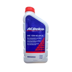 Óleo De Motor 15w40 Api Sl Semissintético Acdelco Flex Gasolina Gnv Onix Prisma Agile Astra 98550553 ACDelco