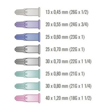 Agulha Hipodérmica Com 50 Unidades Descarpack